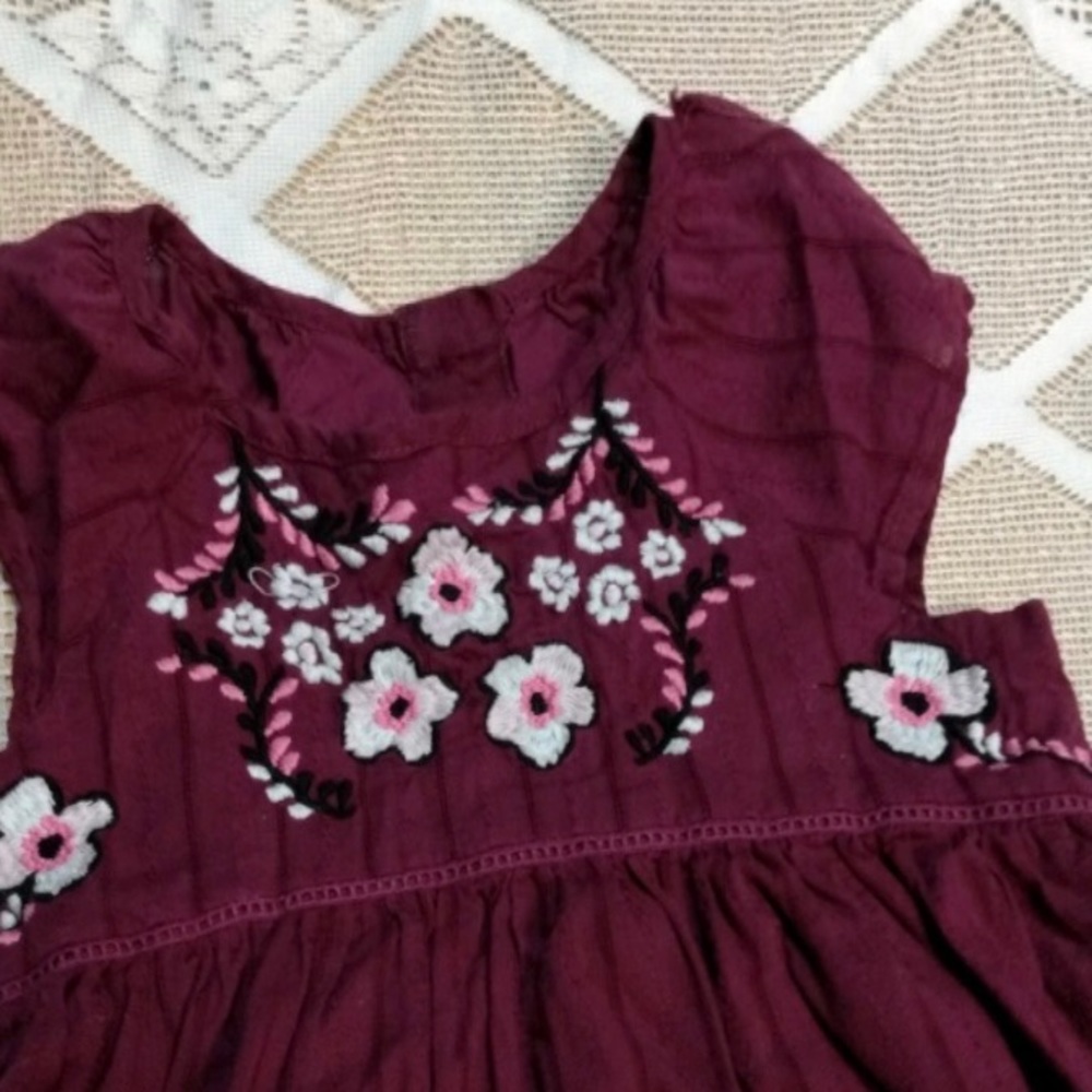 Gymboree Garnet Floral Dress, 4T
